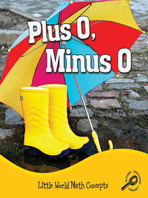 cover image of Plus 0, Minus 0